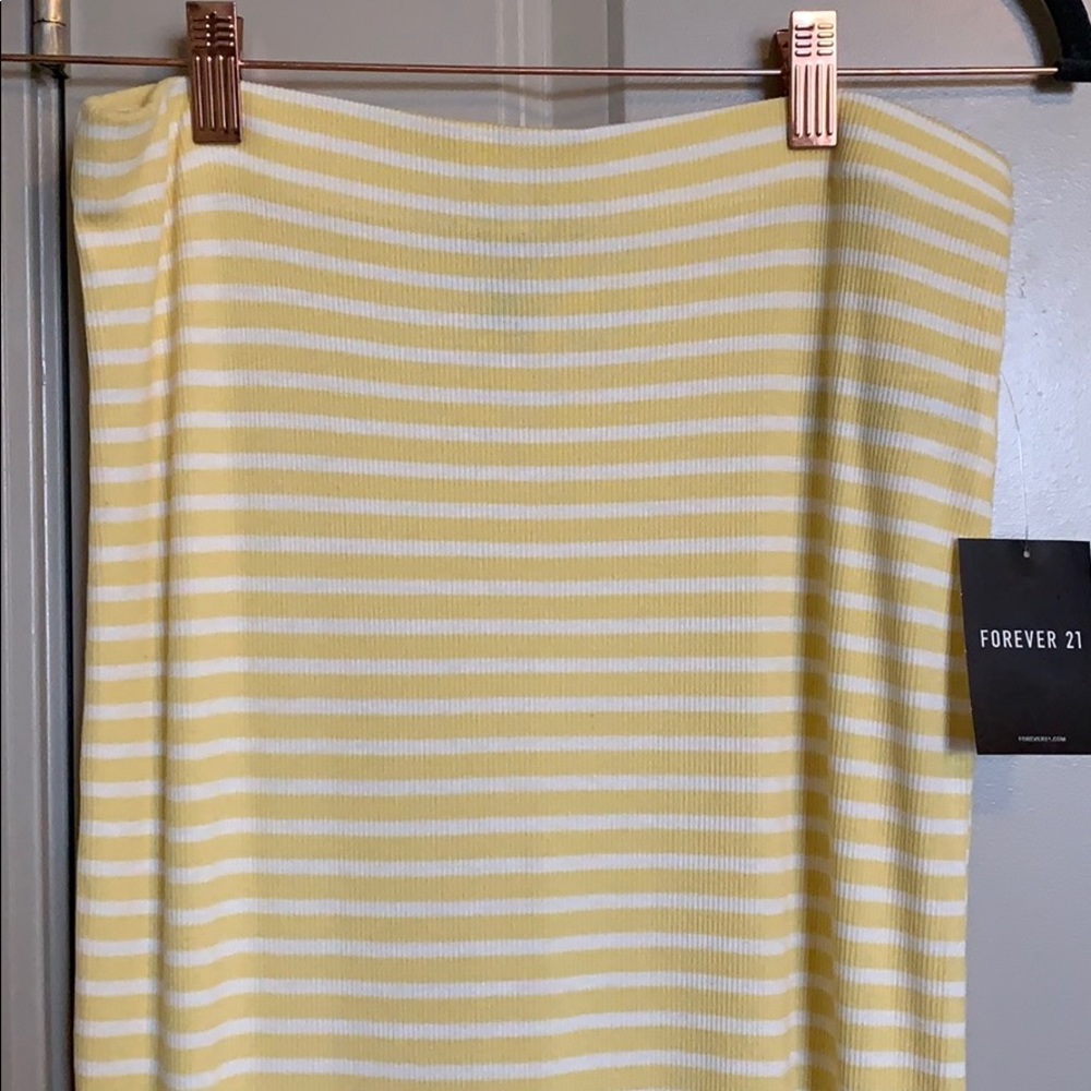 NWT! Forever 21 Stripe Skirt